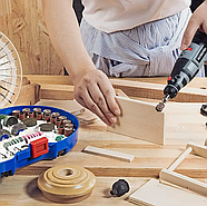 Набір аксесуарів для гравера AL-FA 276 шт ALASMG276, фото 2