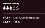 Шоколад чорний Barry Callebaut №811 (54,5%), 500 гр., фото 3
