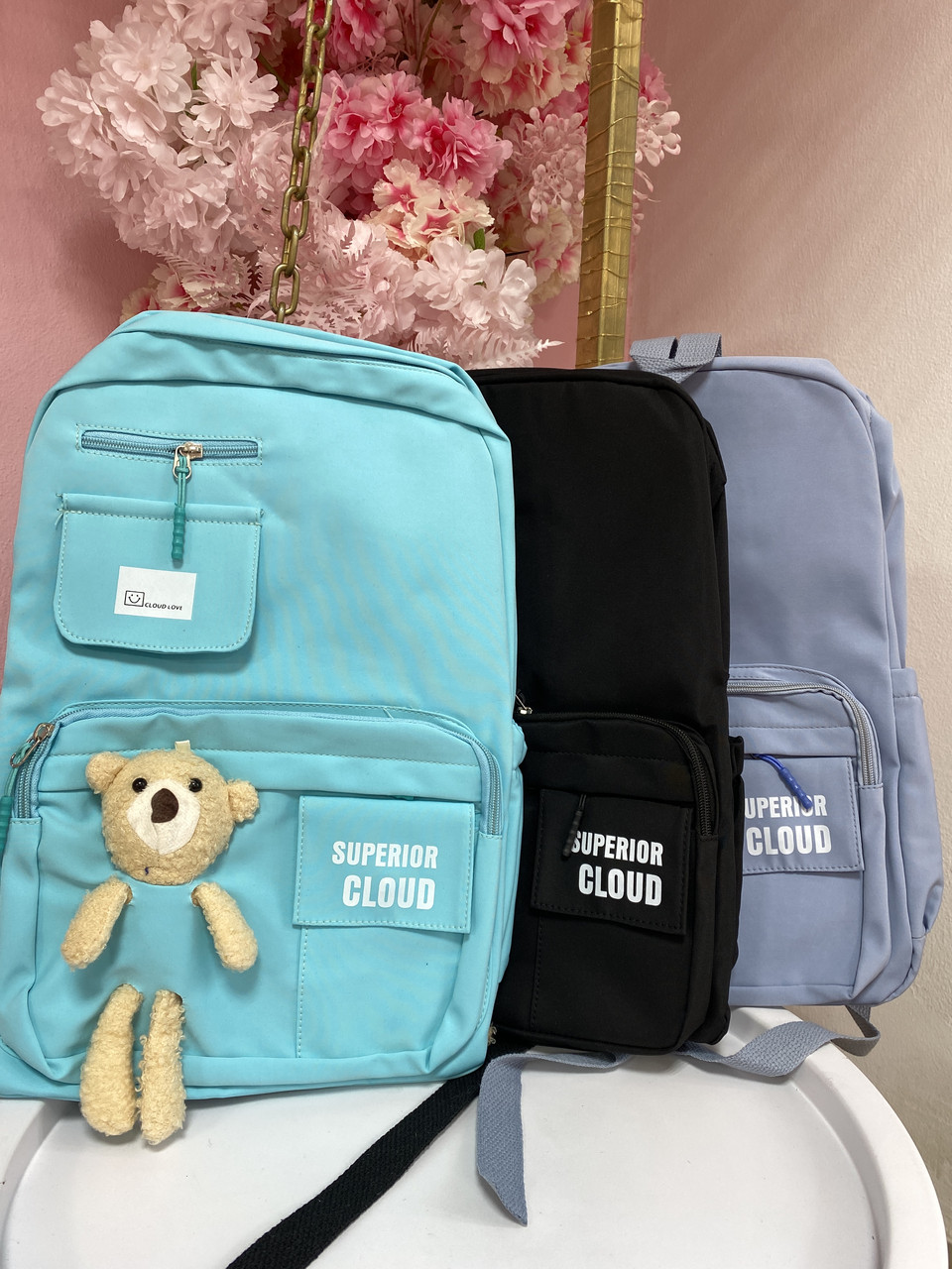 Рюкзак з медведиком, фото 1