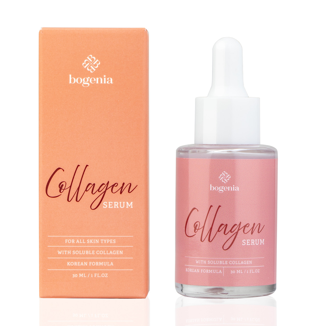 Сироватка для обличчя з колагеном Bogenia Collagen Serum 30 мл
