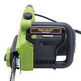 Ланцюгова пила Procraft K2000, 1800 Вт, бічний двигун, 15 м/с, фото 6