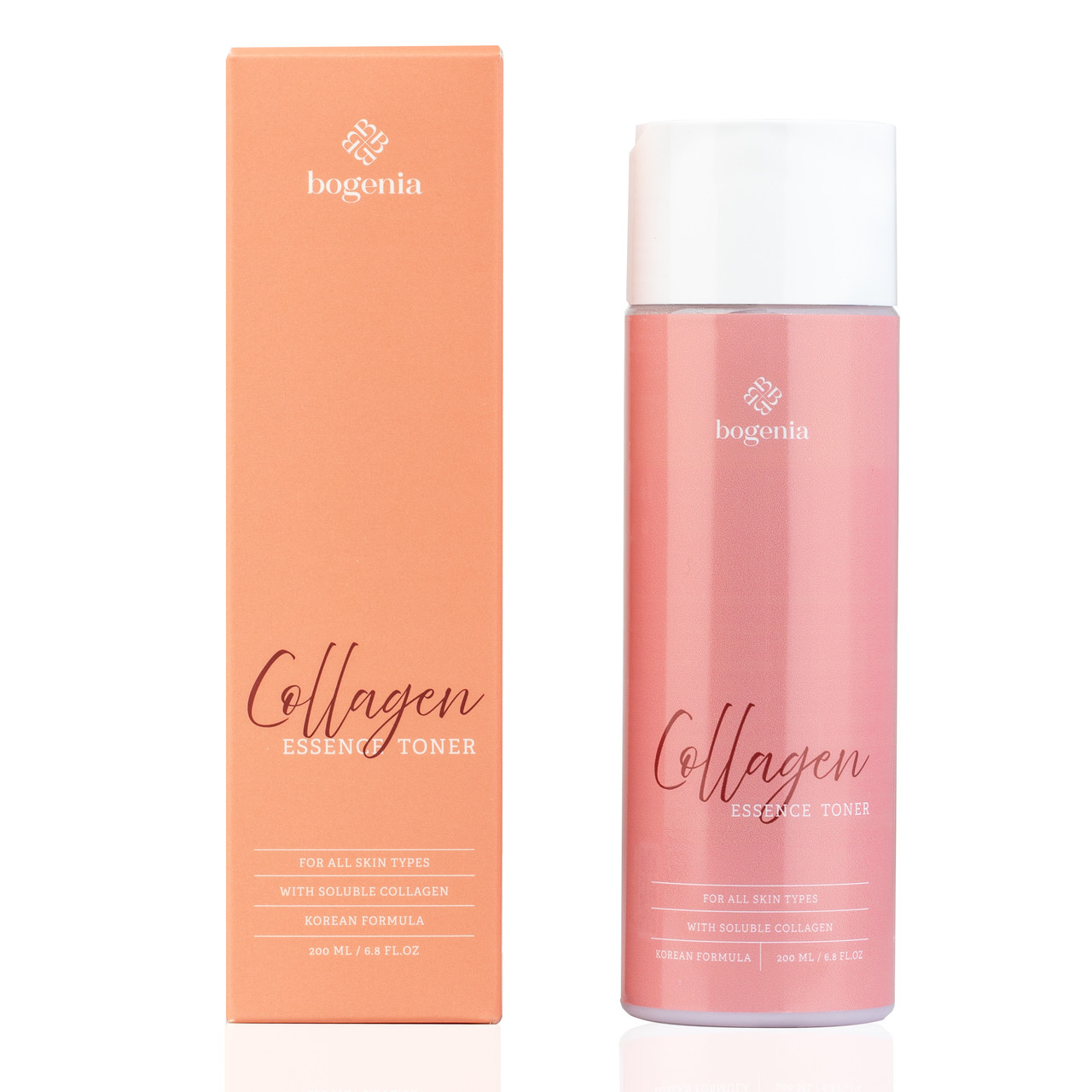 Тонік-есенція для обличчя з колагеном Bogenia Collagen Essence Toner 200 мл