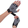 Рукавиці для фітнесу та тренувань ZELART MA-3888 сірий, фото 5