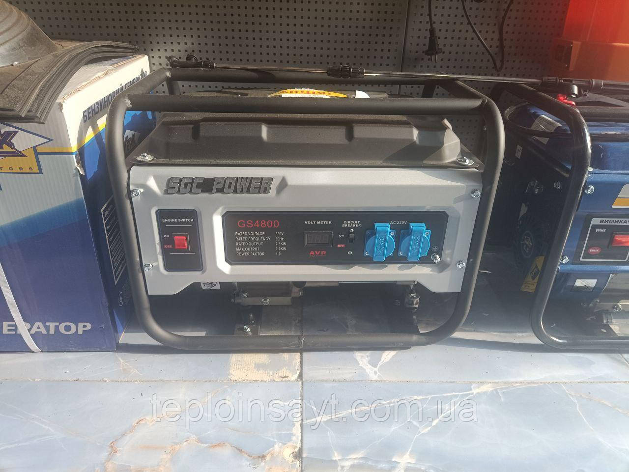 Бензиновый генератор SCG POWER GS 4800 (EU)