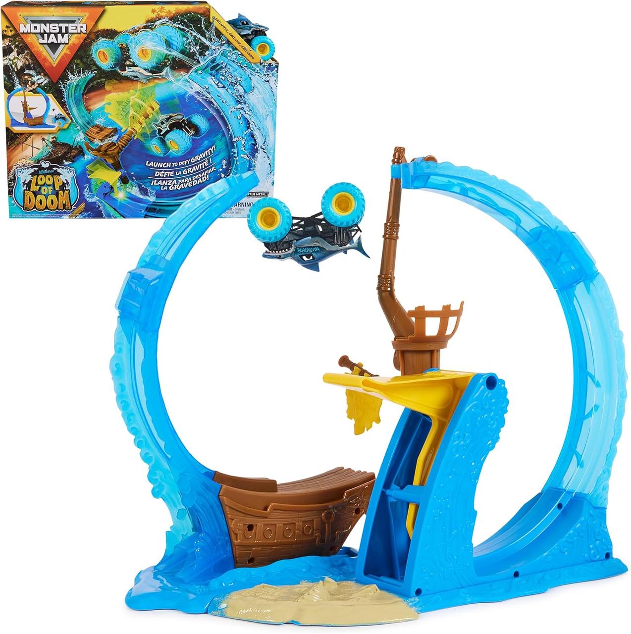 Автомобільна траса Monster Jam Loop of Doom Stunt Playset