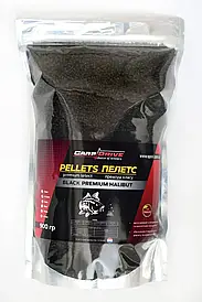 Методний пелетс, пелетс для риболовлі, пелетс Carp Black Premium Halibut (преміум класу) 2 мм 900гр