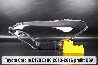 Скло фари Toyota Corolla E170 E180 USA (2013-2016) дорест ліве