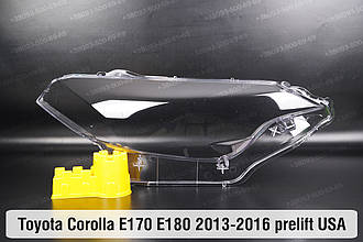 Скло фари Toyota Corolla E170 E180 USA (2013-2016) дорест праве