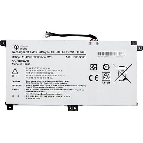 Акумулятор для ноутбуків SAMSUNG Notebook 5 NP530E5M (AA-PBUN3AB) 11.4V 3900mAh, фото 1