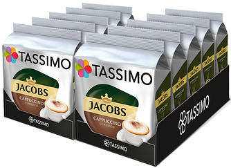 Кава в капсулах Tassimo Cappuccino — Тассімо Капучино 10 упаковок!