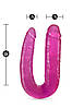 Подвійний фалоімітатор B YOURS DOUBLE HEADED DILDO PINK, фото 2