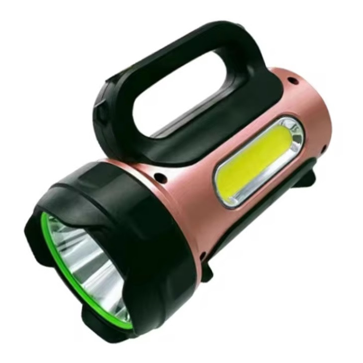 Ліхтар переносний акумуляторний RIAS T93-LED+COB із сонячною панеллю та функцією PowerBank Bronze (7_00958), фото 1