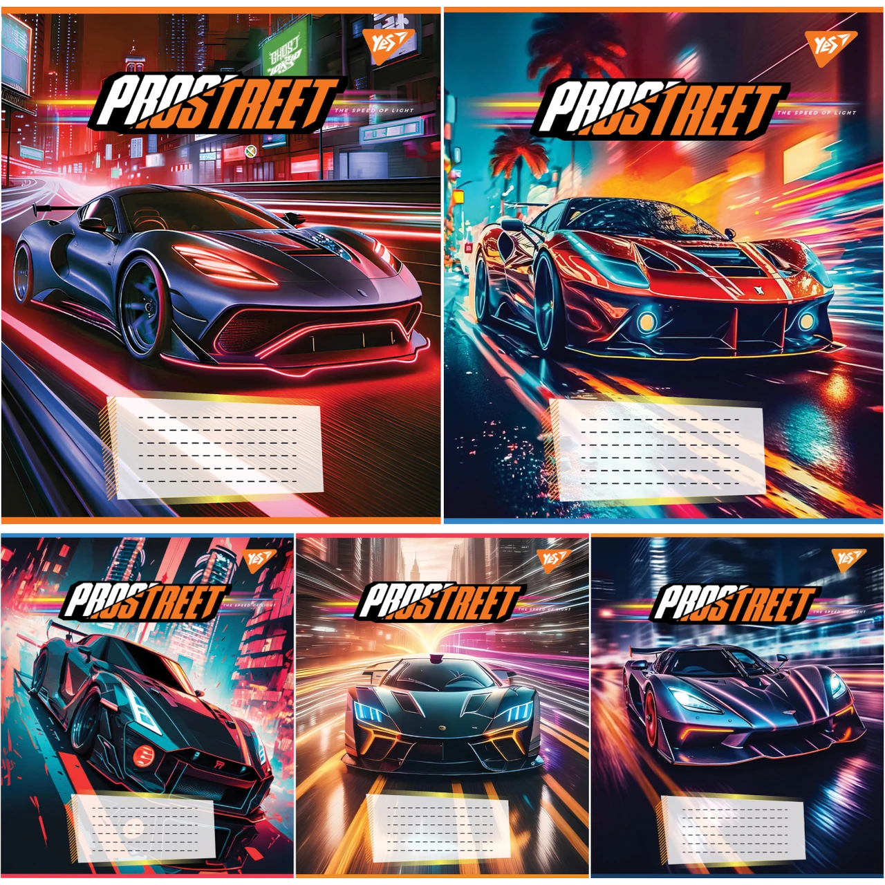 Зошит шкільний (А5, 24 аркуші, в клітинку) Yes Prostreet 767021