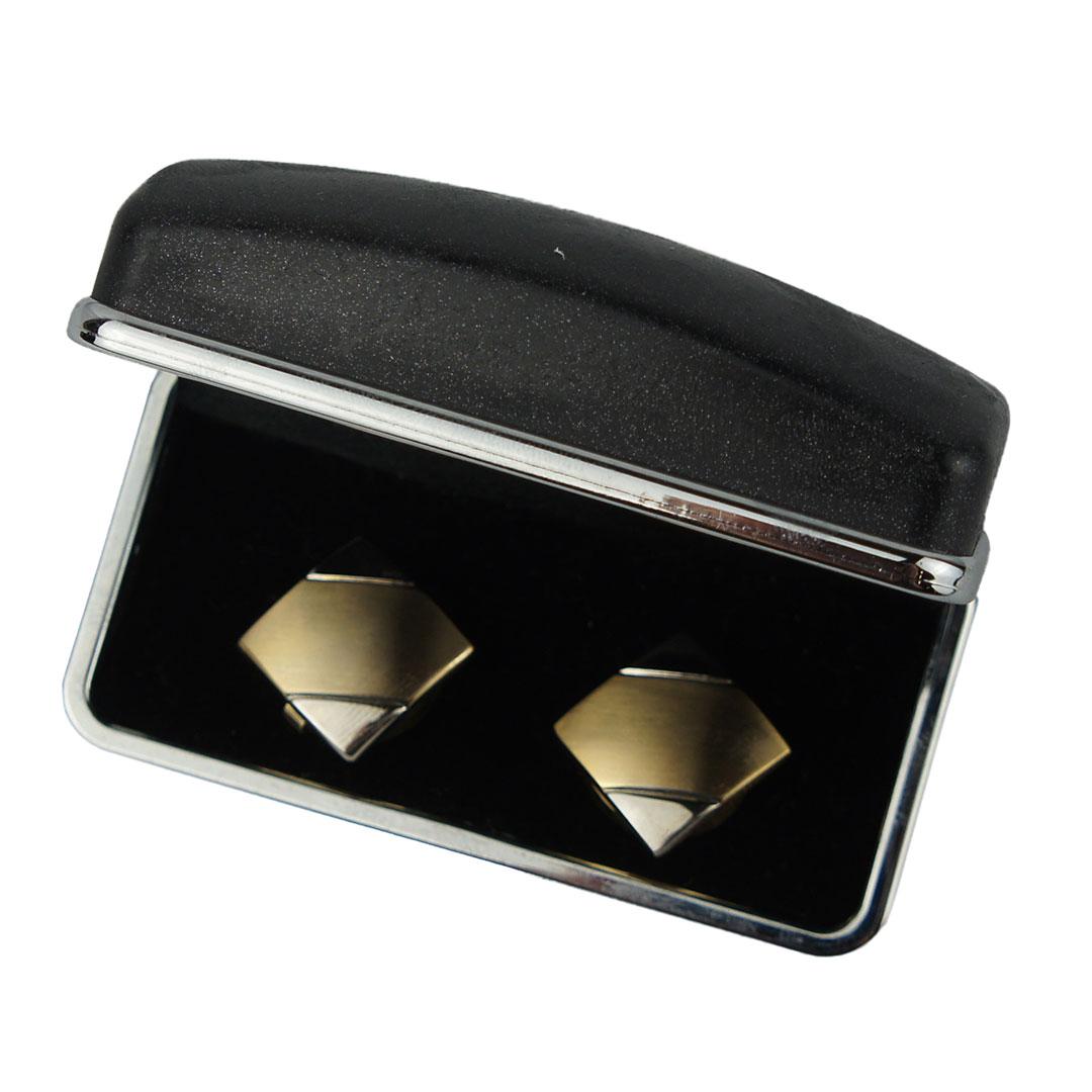 Чоловічі запонки під золото Romantica Z3002, фото 1