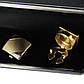 Чоловічі запонки під золото Romantica Z3002, фото 2