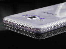 Чохол для Samsung Grand Prime G530 G531 силіконовий зі стразами