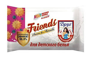 Мило господарське тверде Friends Друг для прання дитячої білизни, 125 г