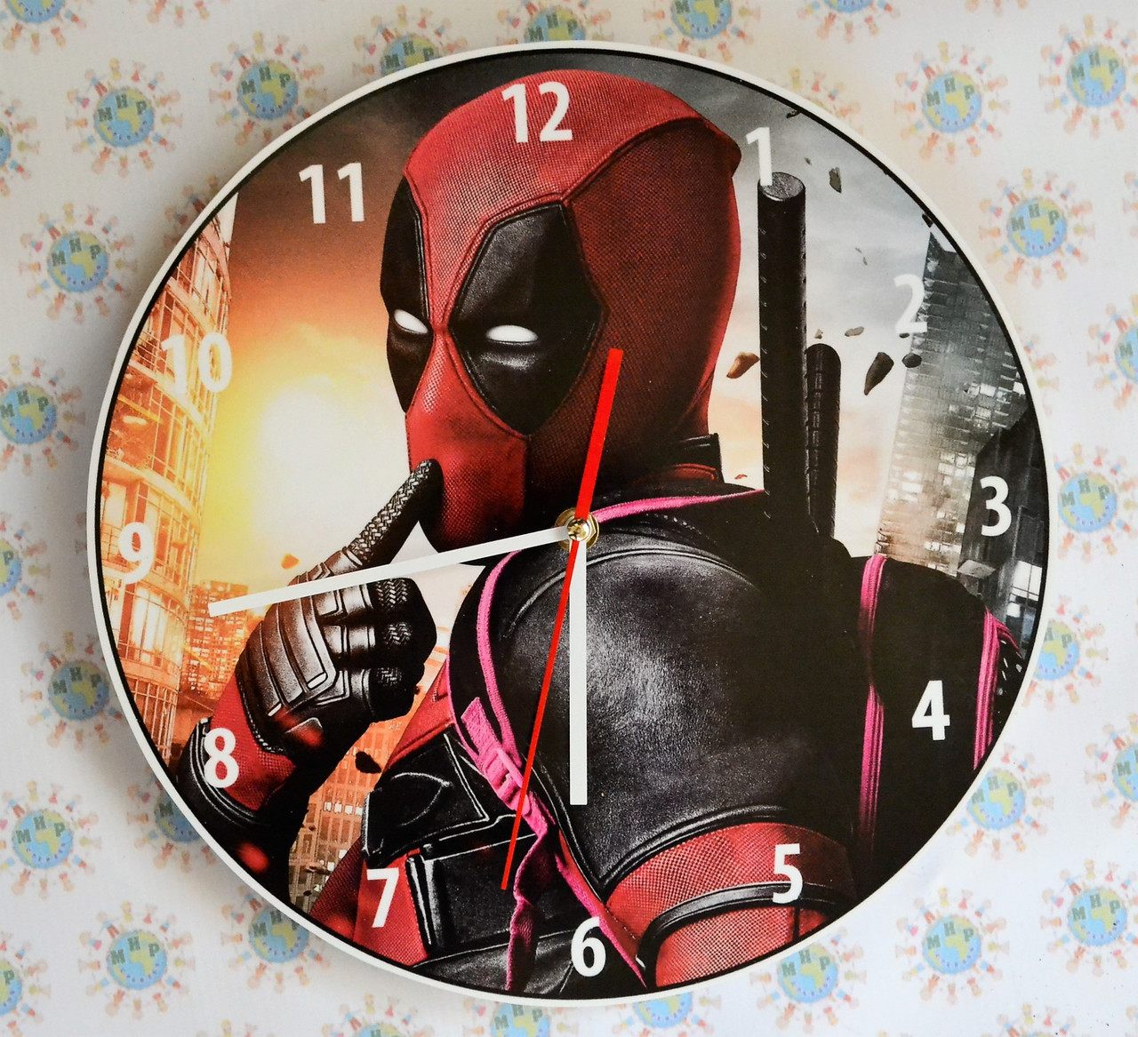 Годинник настінний Deadpool 2