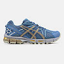 Кросівки чоловічі сині  Asics Gel Kahana 8 Blue Yellow (16744), фото 6