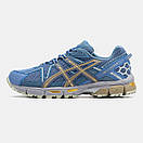 Кросівки чоловічі сині  Asics Gel Kahana 8 Blue Yellow (16744), фото 9