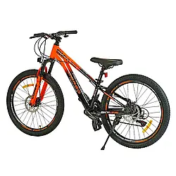 Підлітковий велосипед 24" AL CORSO Skyline (SL-24336) рама алюмінієва 11" помаранчевий