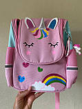 (Уцінка-Дефект) Шкільний рюкзак, ранець 1-2 клас для хлопчиків, дівчаток м'яка спинка ZMbaby (089), фото 5