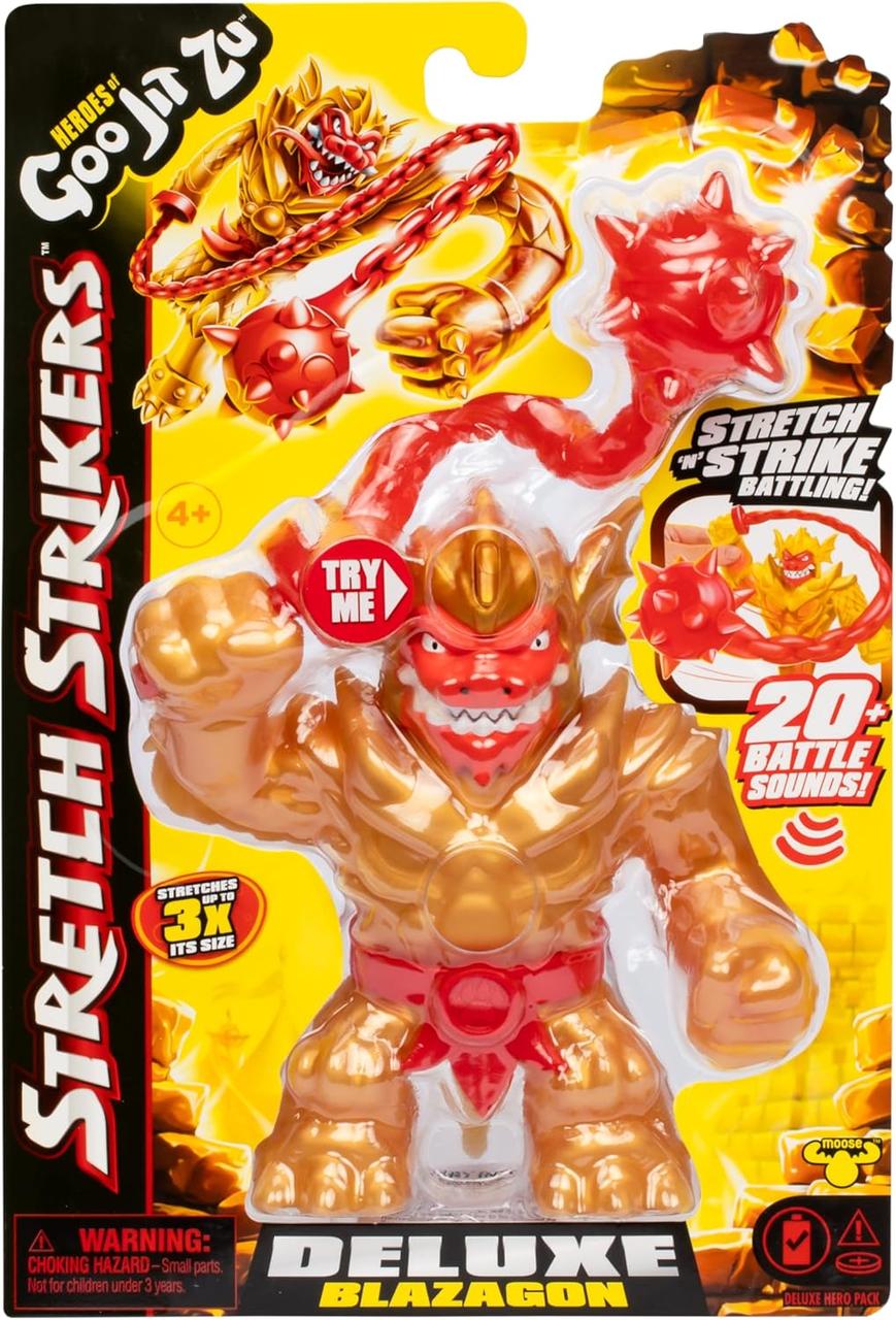 Фігурка Гуджитсу Блазгон Делюкс зі звуком Heroes of Goo Jit Zu Stretch Strikers Deluxe Hero Pack Blazon