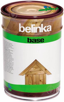 Біоцидна грунт-пропитка для деревини BELINKA Base безколірна, 0,75л, фото 1