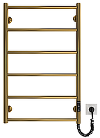 Сушарка для рушників електрична MARIO Класик F НР-I 800х530/75 TR K золото