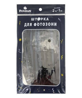 ФОТОЗОНА 2 м х 1 м, "Глянсова фольга" чорна Чорний Pelican 872110 KNZ, фото 1