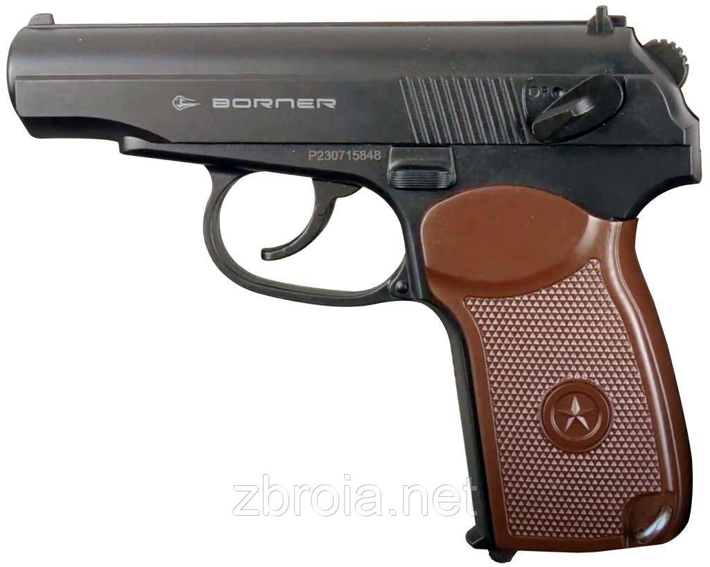 Пневматичний пістолет Borner PM No1, фото 1