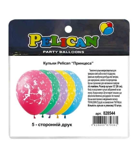 Кульки 12' (30см) "Принцеса" 10шт Pelican 828544 KNZ