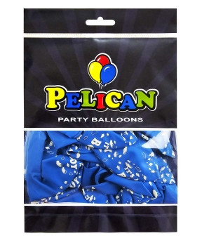 Кульки латексні Pelican 12' (30см) "It's a Boy, хлопчик" 50 шт Синій Pelican 824003 KNZ