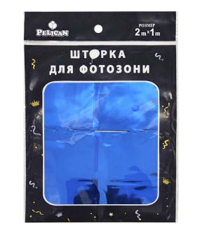 ФОТОЗОНА 2 м х 1 м, "Квадрат" темно-синій Синій Pelican 872215 KNZ, фото 1