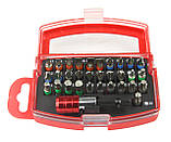 Набір біт 25мм 32шт. MAR-POL з високоякісної сталі CrV, фото 2