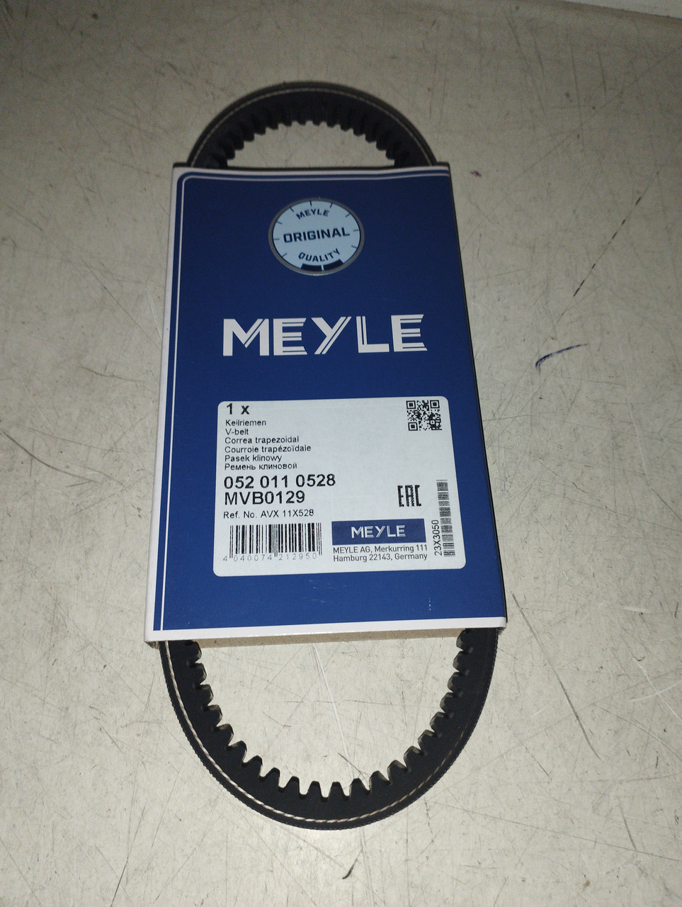 MEYLE Ремінь клиновий 11A0528C