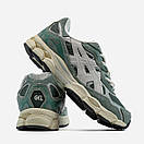 Кросівки чоловічі зелені Asics Gel-NYC Green Grey Beige (17589), фото 8