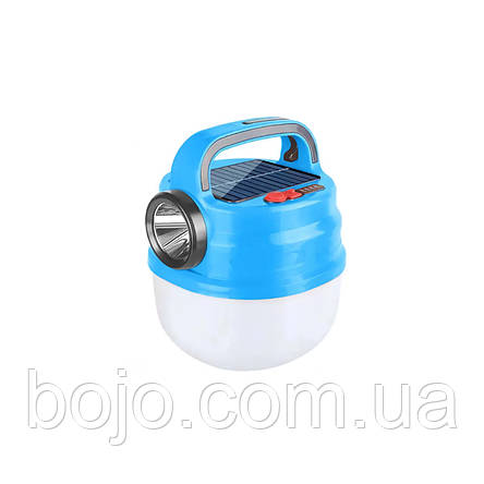 Ліхтар підвісний для кемпінгу HB-V80 Solar Camping Light Blue, фото 2