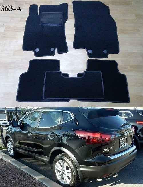 Ворсові килимки на Nissan Rogue Sport '17-