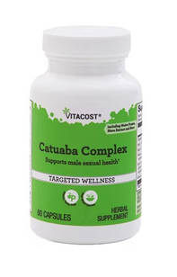 Vitacost Catuaba Complex катуаба, мака, женьшень, муїра пуама, 60 капсул. До 09/2027