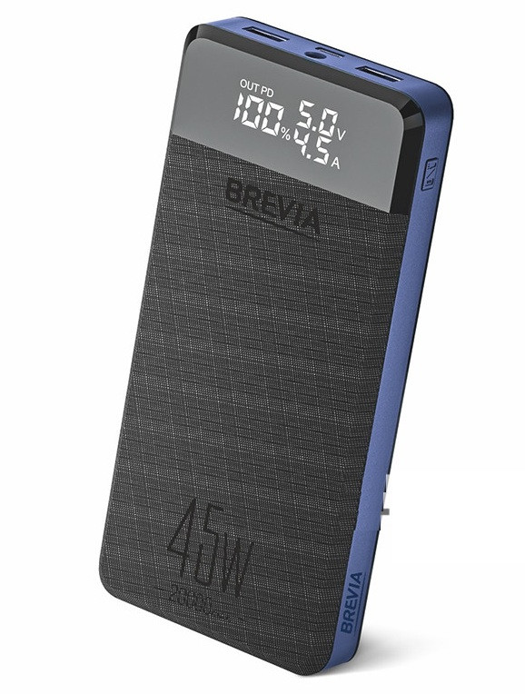 Повербанк Brevia 20000mAh 45W Li-ion, LCD, Power Bank