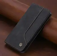 Шкіряний чохол книжка POLA для Xiaomi Redmi 13C з візитницею (Різні кольори)