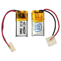 TU  TU Аккумулятор 400820P универсальный с контроллером, 4 х 10 х 22 мм (50 mAh)/ для TWS наушников, Bluetooth гарнитур, MP3