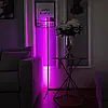 Підлогова кутова лампа торшер RGB з пультом керування, фото 8