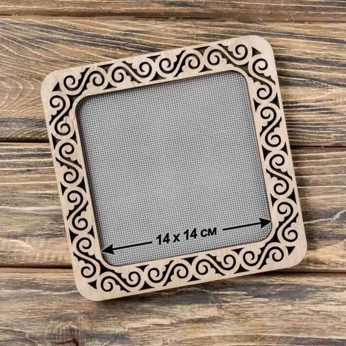 Магнітні п'яльці для вишивання (14х14см) FLMP-001, фото 1