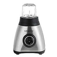 Потужний блендер на 450 Вт із чашею 1,5 л та з кавомолкою Sokany SK-146S, фото 4