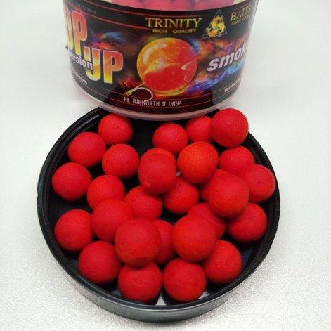 Поп-ап бойли Trinity Baits Krill 10мм  25 г smoke red насадка для риболовлі, фото 1
