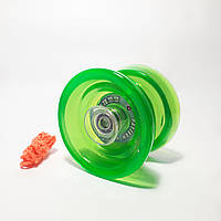 Йо-йо пластикове Yo-Yo Green-transparent