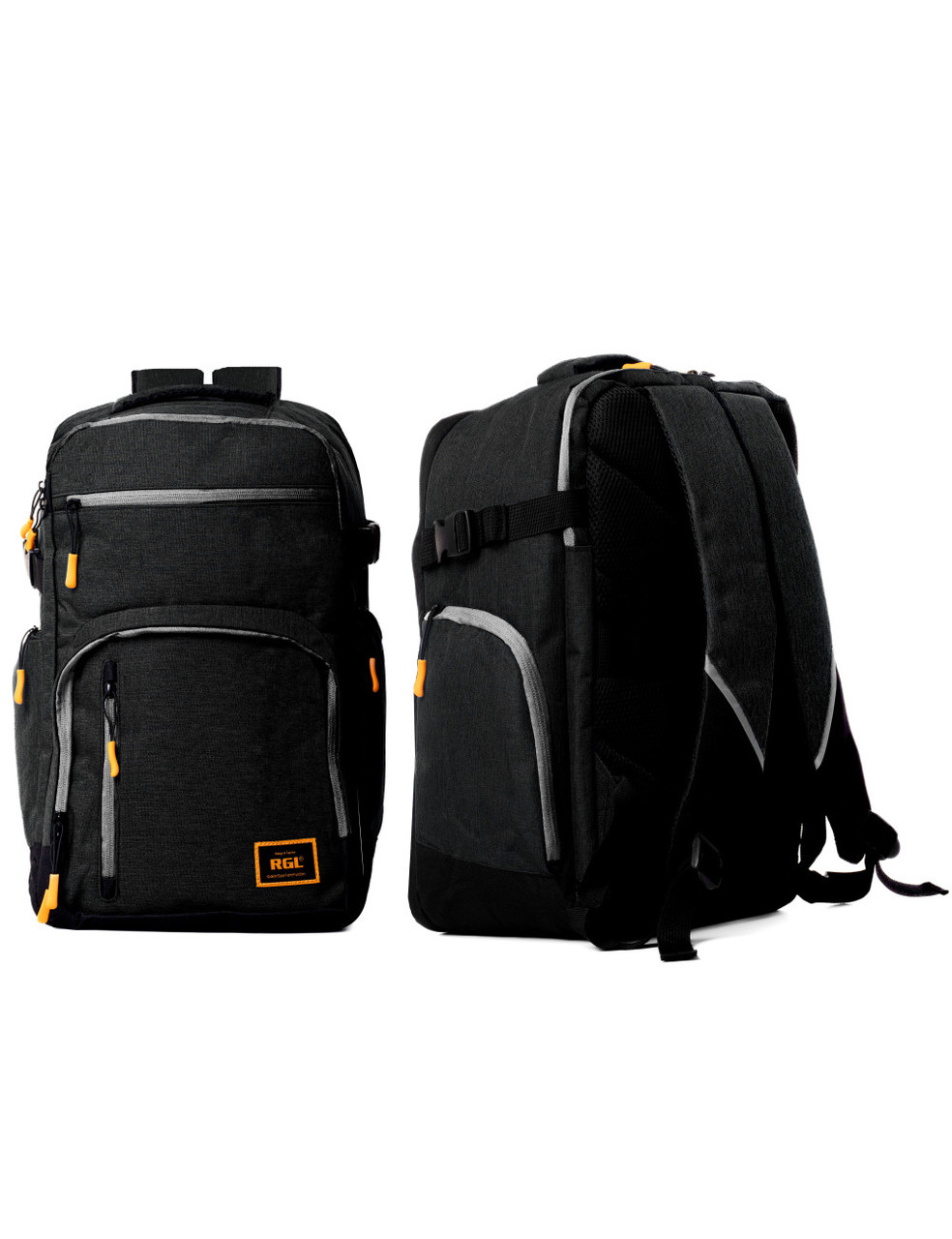 Сумка рюкзак 2в1 для ручної кладі RGL PL01 40x30x20 см, Чорна