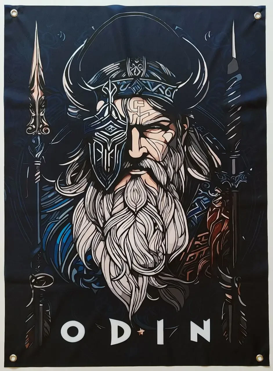 Прапор баннер Odin на люверсах 900х600